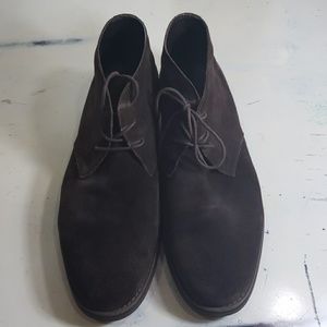 Saks Fifth Ave  brown Dempsey chukka boot